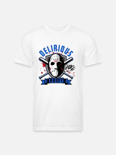 Women’s Delirious Army - Premium - Unisex Poly/Cotton T-Shirt - white