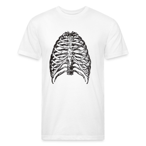 Ribs Ahoy!! - Men’s Fitted Poly/Cotton T-Shirt
