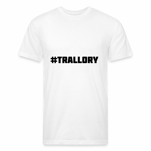 Trallory - Men’s Fitted Poly/Cotton T-Shirt
