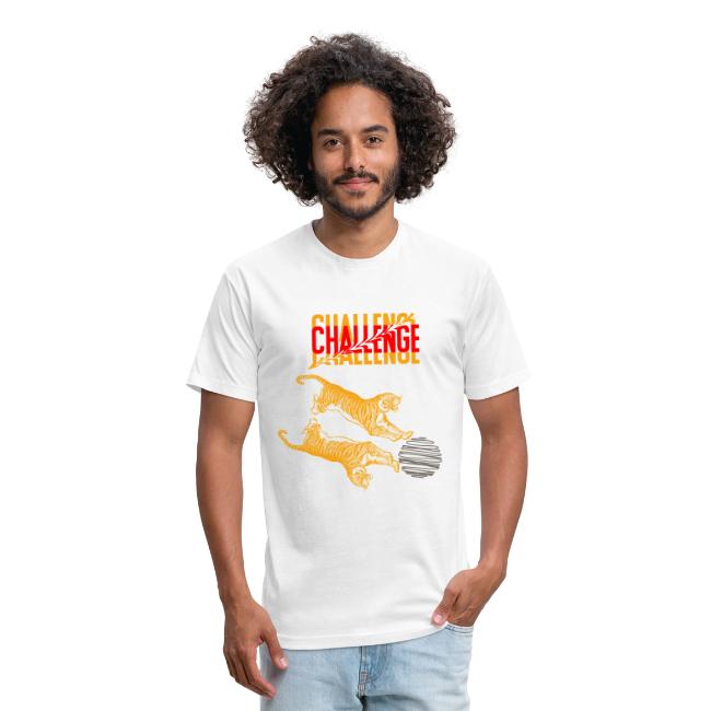 Double tiger fashion, jungle feline animals.