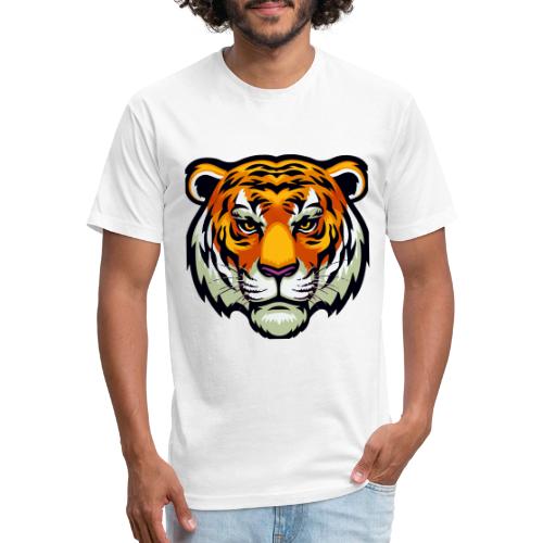 Tiger Fashion Feline Animal, Tiger Willing Success - Unisex Poly/Cotton T-Shirt