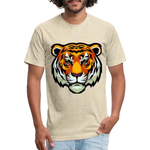 Tiger Fashion Feline Animal, Tiger Willing Success - Unisex Poly/Cotton T-Shirt