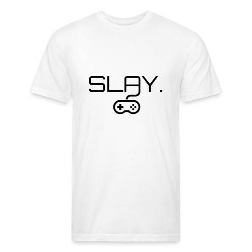 Slay - Men’s Fitted Poly/Cotton T-Shirt