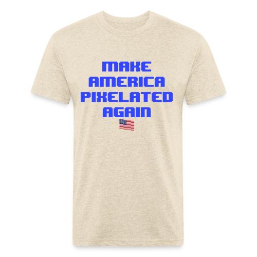 Pixelated America - Unisex Poly/Cotton T-Shirt