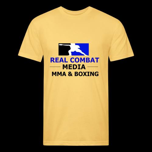 RCM MMA & BOXING Blue Logo - Unisex Poly/Cotton T-Shirt