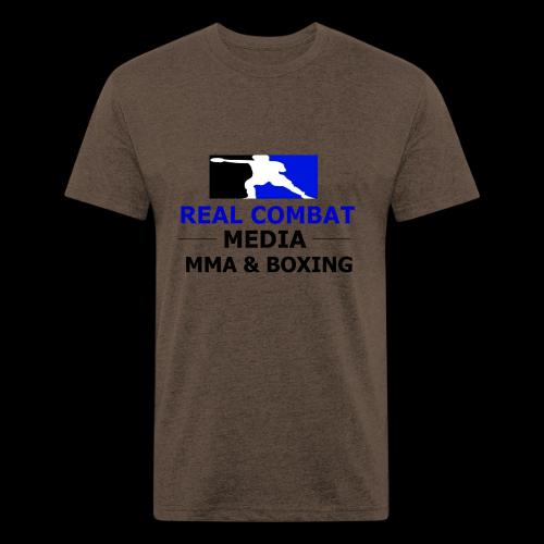 RCM MMA & BOXING Blue Logo - Unisex Poly/Cotton T-Shirt