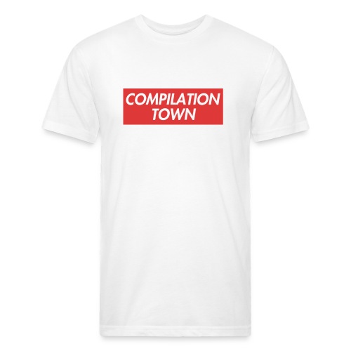 Compilation Town Supreme Parody Merch - Men’s Fitted Poly/Cotton T-Shirt