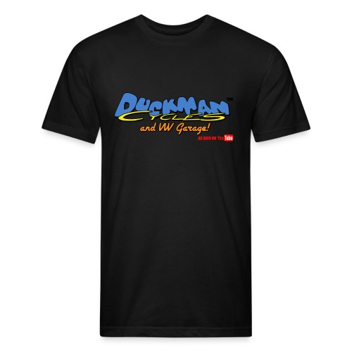 DuckmanCycles and VWGarage - Fitted Cotton/Poly T-Shirt by Next Level