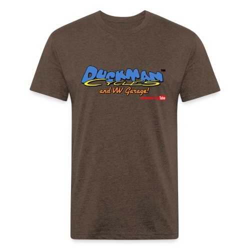 DuckmanCycles and VWGarage - Fitted Cotton/Poly T-Shirt by Next Level
