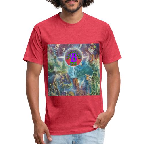N F E GALAXY - Unisex Poly/Cotton T-Shirt