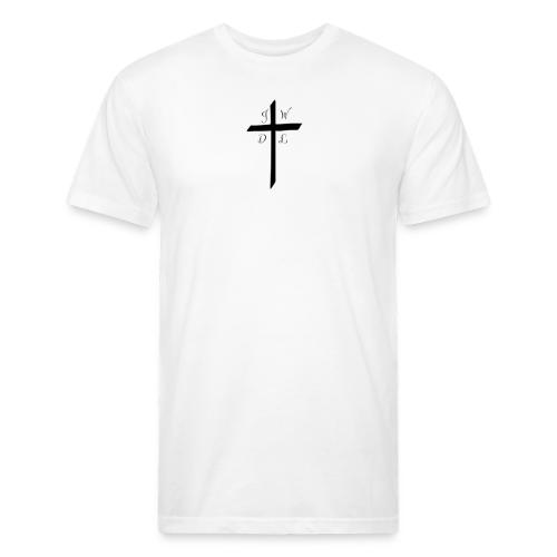JW DL Cross - Unisex Poly/Cotton T-Shirt