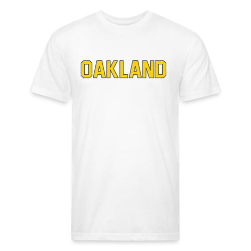 oakland - Unisex Poly/Cotton T-Shirt