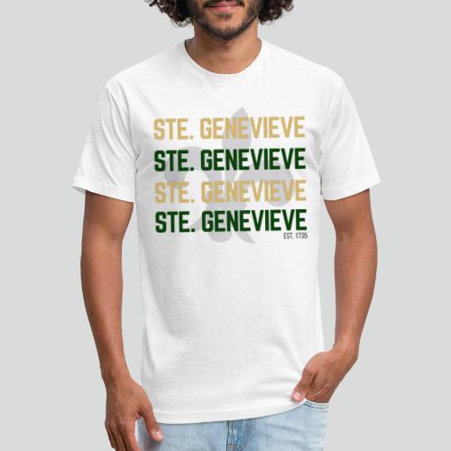 Ste. Genevieve Gold - Fitted Cotton/Poly T-Shirt by Next Level