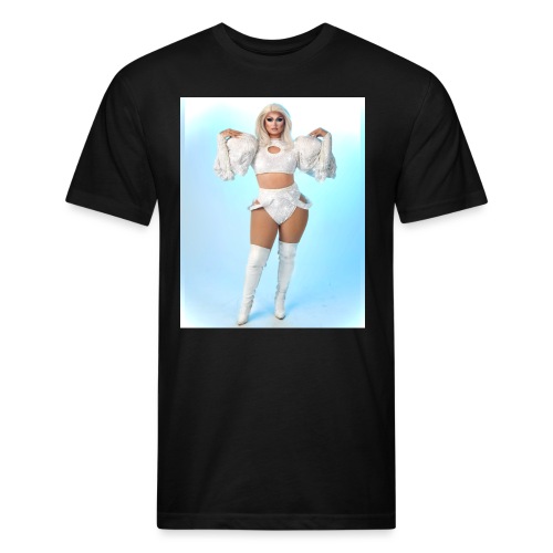 LUNA SKYE ANGEL PHOTO - Fitted Cotton/Poly T-Shirt by Next Level