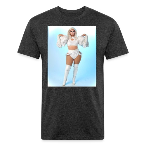 LUNA SKYE ANGEL PHOTO - Fitted Cotton/Poly T-Shirt by Next Level