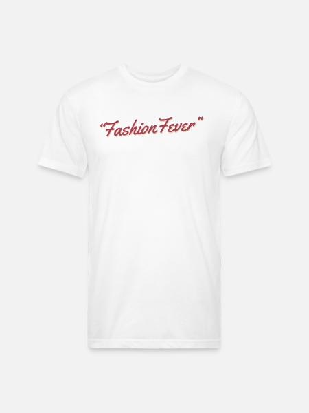"FashionFever" 1 - Unisex Poly/Cotton T-Shirt - white