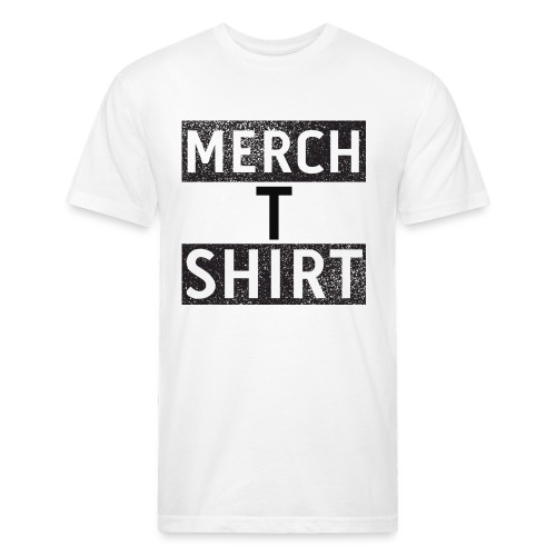 Merch T Shirt - Men’s Fitted Poly/Cotton T-Shirt
