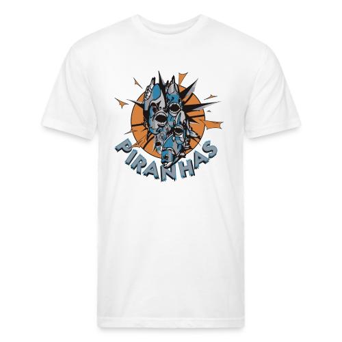 piranhas png - Unisex Poly/Cotton T-Shirt