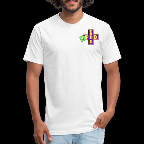 Dpad Chad Logo - Men’s Fitted Poly/Cotton T-Shirt