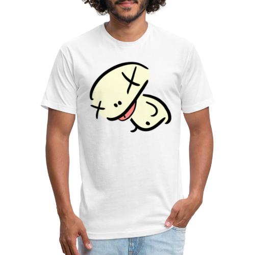 Dead Blep - Men’s Fitted Poly/Cotton T-Shirt