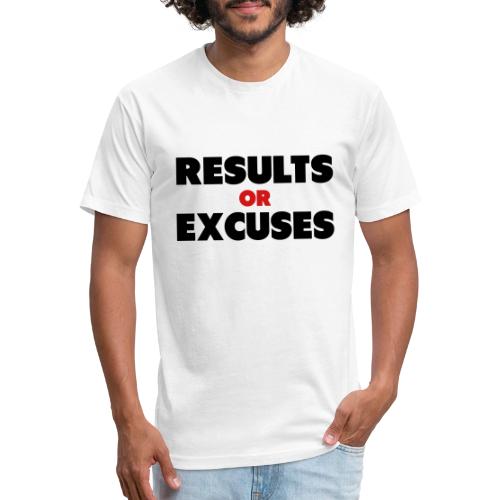 Results Or Excuses - Unisex Poly/Cotton T-Shirt