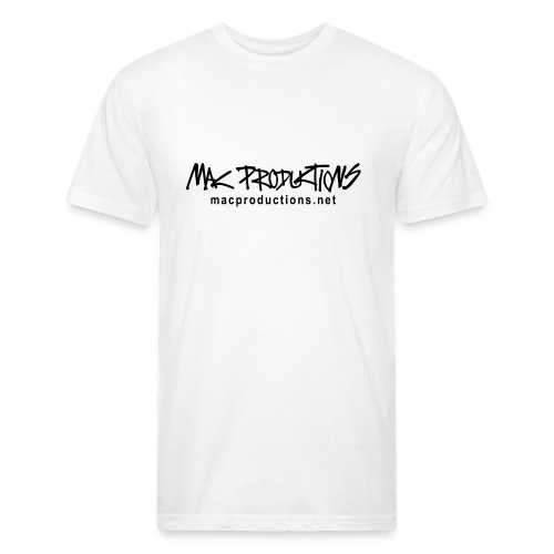 MP Grafitti Logo - Men’s Fitted Poly/Cotton T-Shirt
