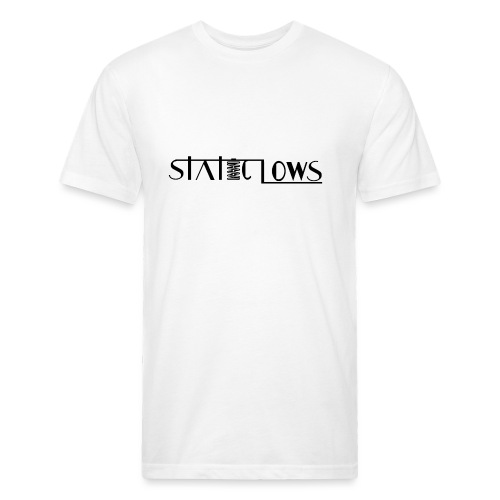 Staticlows - Men’s Fitted Poly/Cotton T-Shirt