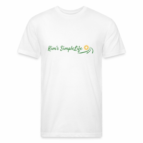 Kim's SimpleLife Tee - Men’s Fitted Poly/Cotton T-Shirt