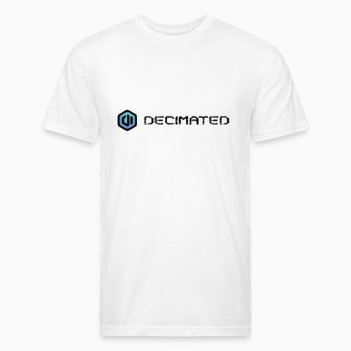 Decimated 2 black - Unisex Poly/Cotton T-Shirt