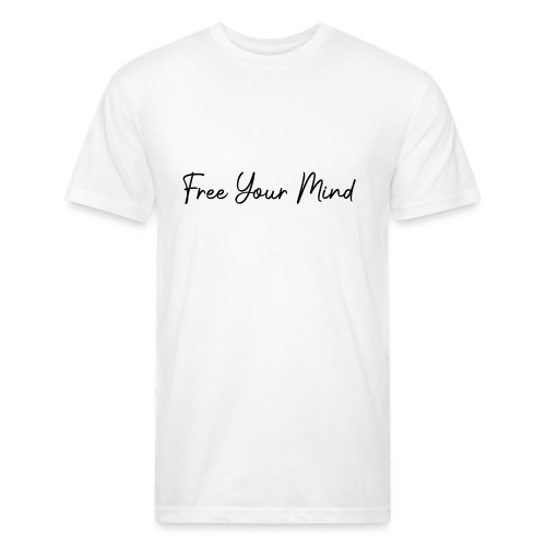 FreeYourMind 59 - Fitted Cotton/Poly T-Shirt by Next Level