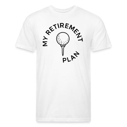 Golf Retirement Plan T-Shirt | Fun Graphic Tee - Unisex Poly/Cotton T-Shirt