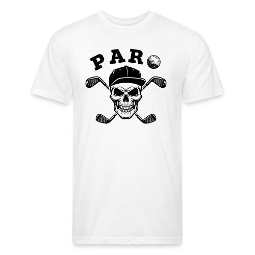 PAR Skull - Golf Gag Gift Tee for Men Cool Vintage - Unisex Poly/Cotton T-Shirt