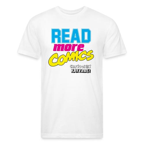 Read More Comics (Light Shirt design) - Unisex Poly/Cotton T-Shirt