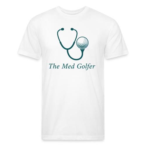 The Med Golfer - Doctor Golf Gift Tee for Men - Unisex Poly/Cotton T-Shirt