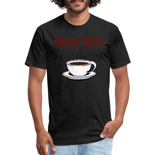 Coffee Lovers Smell Well |New T-shirt Design - Fitted Cotton/Poly T-Shirt by Next Level