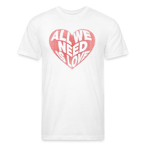 All We Need is Love in Heart - Unisex Poly/Cotton T-Shirt