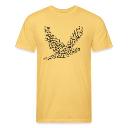 DOVE Peace in FLIGHT - Unisex Poly/Cotton T-Shirt