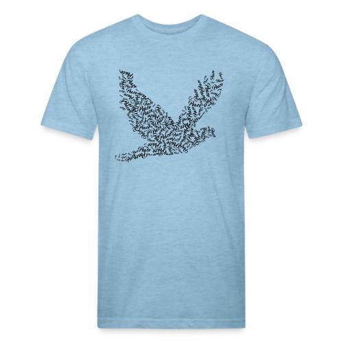 DOVE Peace in FLIGHT - Unisex Poly/Cotton T-Shirt