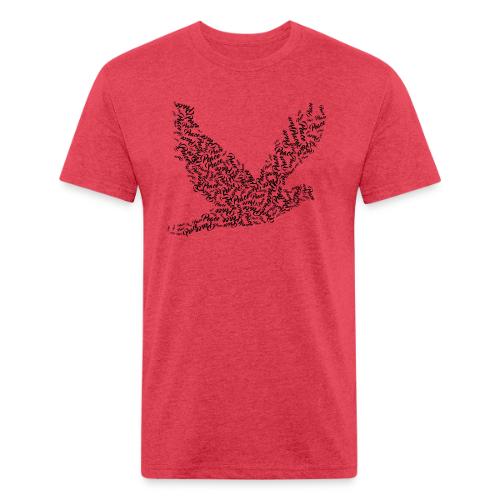 DOVE Peace in FLIGHT - Unisex Poly/Cotton T-Shirt