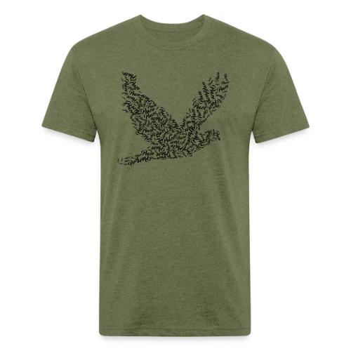 DOVE Peace in FLIGHT - Unisex Poly/Cotton T-Shirt