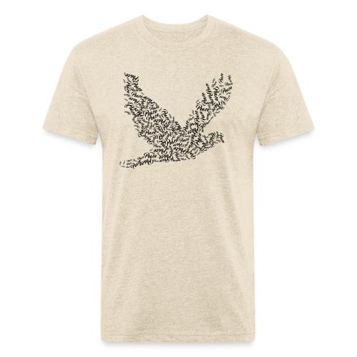 DOVE Peace in FLIGHT - Unisex Poly/Cotton T-Shirt