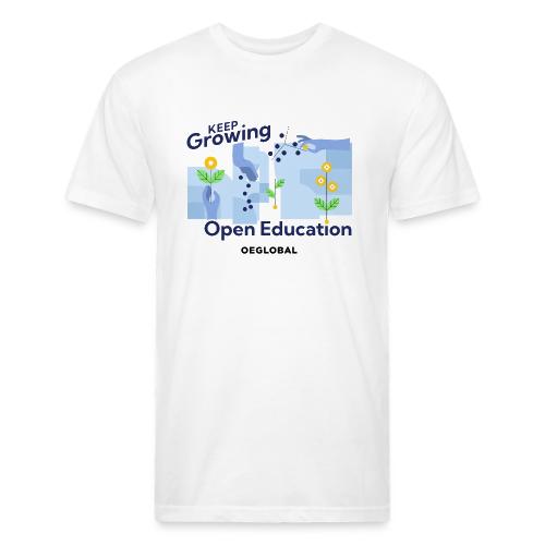 Keep Growing Open Education - Unisex Poly/Cotton T-Shirt