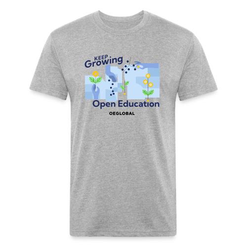 Keep Growing Open Education - Unisex Poly/Cotton T-Shirt