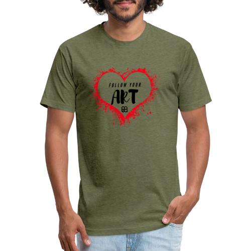 follow your art - Unisex Poly/Cotton T-Shirt