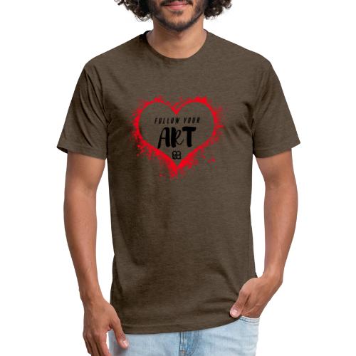 follow your art - Unisex Poly/Cotton T-Shirt