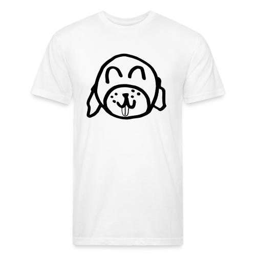 Alina Can Walk Your Dog (black outline) - Unisex Poly/Cotton T-Shirt