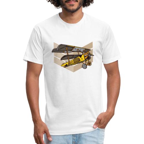 SteamPunk Double Decker - Men’s Fitted Poly/Cotton T-Shirt