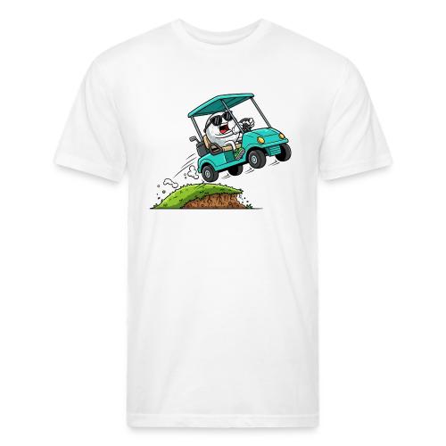 Full Send Only Crazy Cart Driver Quote - Unisex Poly/Cotton T-Shirt