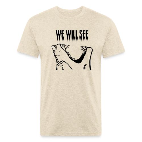 We Will See (Black) - Unisex Poly/Cotton T-Shirt