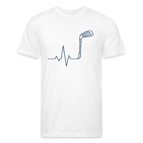 Healthcare Golfer Pulse - Medical Golf Gift Tee - Unisex Poly/Cotton T-Shirt